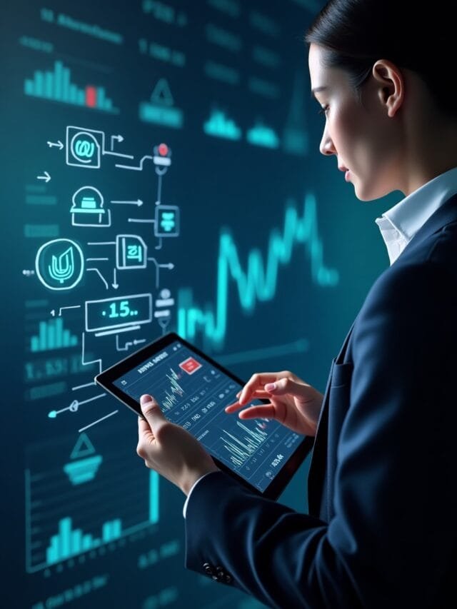 Flux_Dev_A_person_analyzing_investment_charts_on_a_tablet_with_1