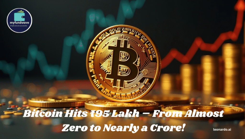 Bitcoin Hits ₹95 Lakh – From Almost Zero to Nearly