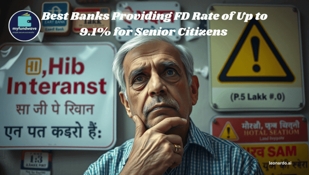 FD Rate Up to 9.1% for Senior Citizens Investing for 5 Years – Know the List of Banks