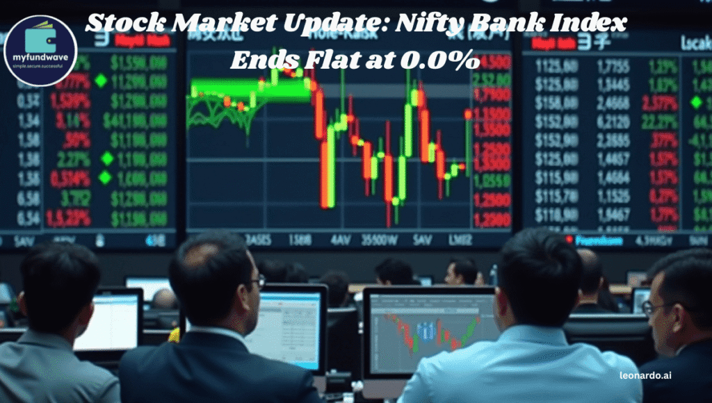 Stock Market Update: Nifty Bank Index Ends Flat at 0.0%
