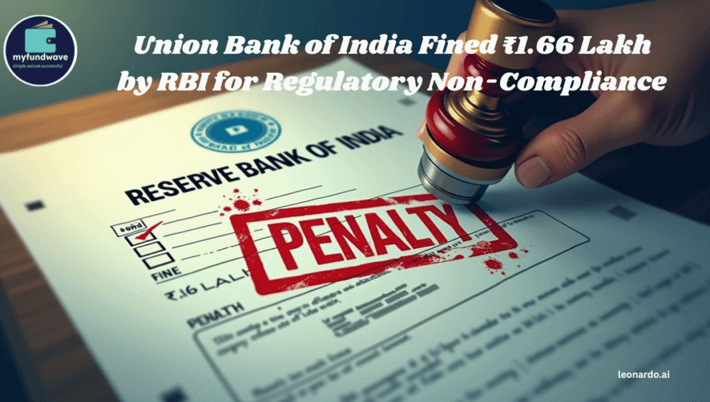 Union Bank of India Fined ₹1.66 Lakh by RBI for Regulatory Non-Compliance