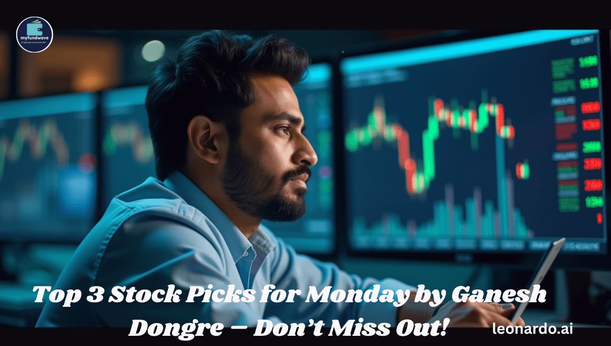 Top 3 Stock Picks for Monday by Ganesh Dongre – Don’t Miss Out!