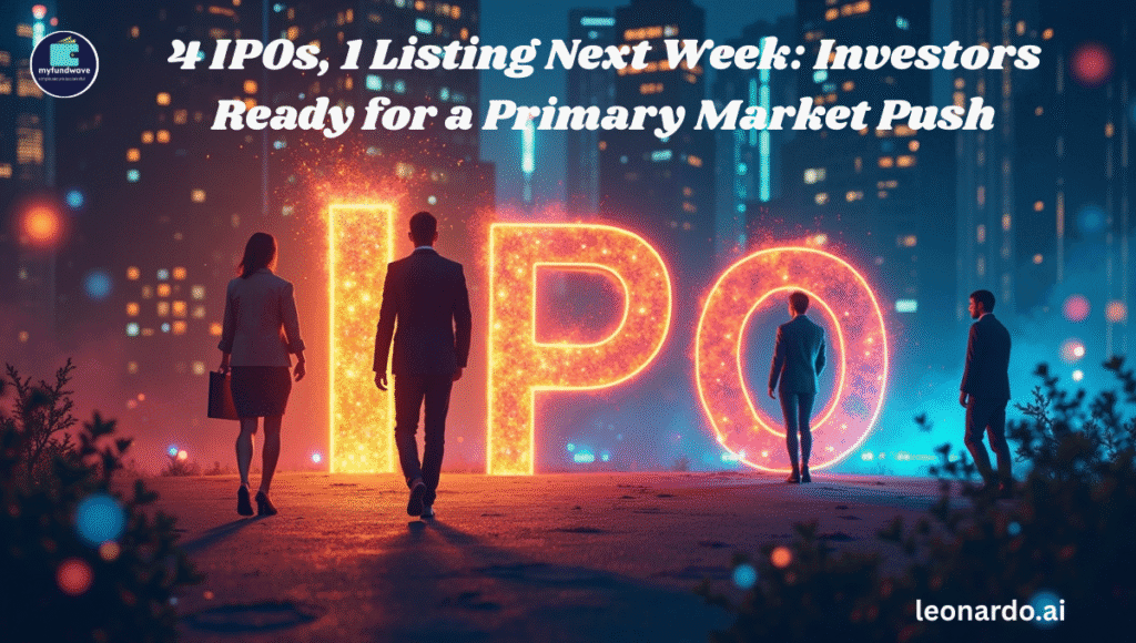 4 IPOs, 1 Listing Next Week: Investors Ready for a Primary Market Push