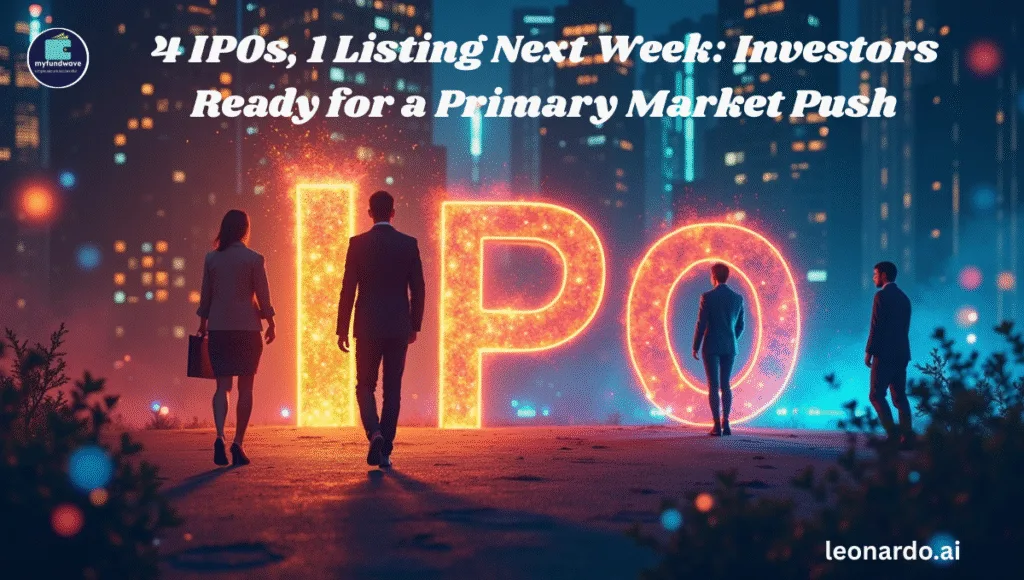 4 IPOs, 1 Listing Next Week: Investors Ready for a Primary Market Push