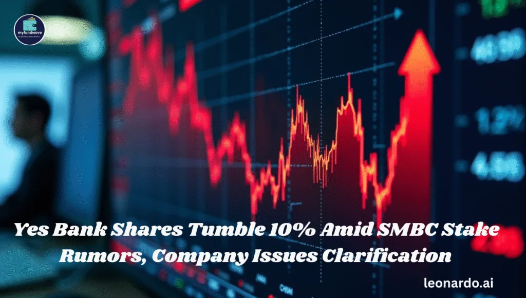 Yes Bank Shares Tumble 10% Amid SMBC Stake Rumors, Company Issues Clarification