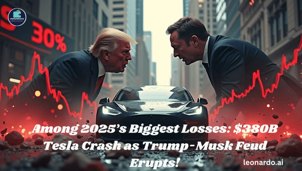 Among 2025’s Biggest Losses: $380B Tesla Crash as Trump-Musk Feud Erupts!