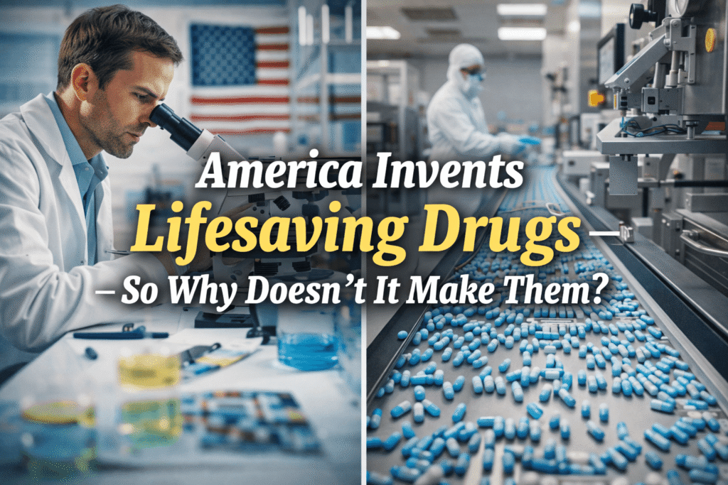 America Invents Lifesaving Drugs — So Why Doesn’t It Make Them?