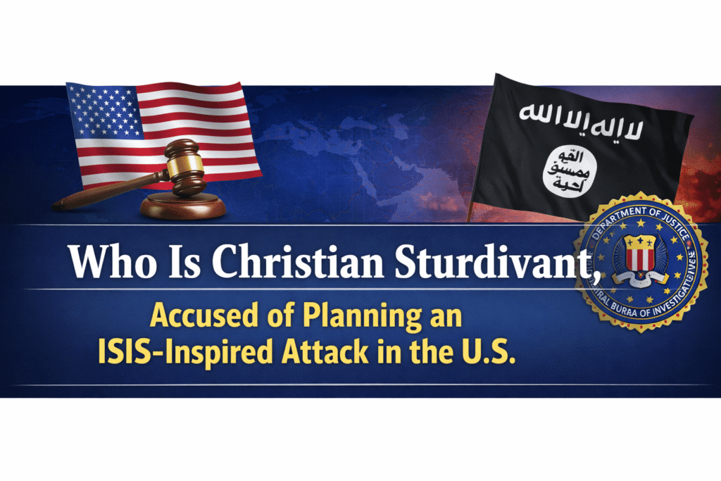Inspired Attack In US 600 words heading in us english Who Is Christian Sturdivant, Accused of Planning an ISIS-Inspired Attack in the U.S.