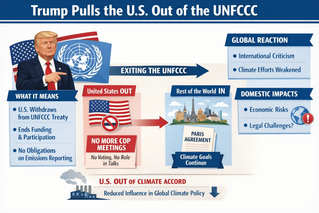 What It Means That Trump Is Pulling the U.S. Out of the UNFCCC