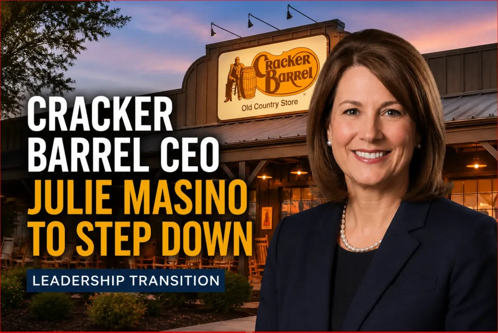 Cracker Barrel CEO Julie Masino to Step Down