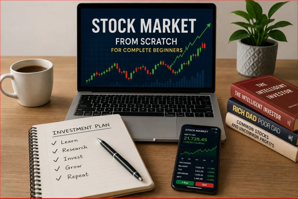 Stock Market From Scratch For Complete Beginners